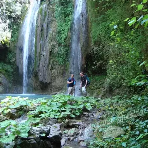Cascata sul Torrente Monia