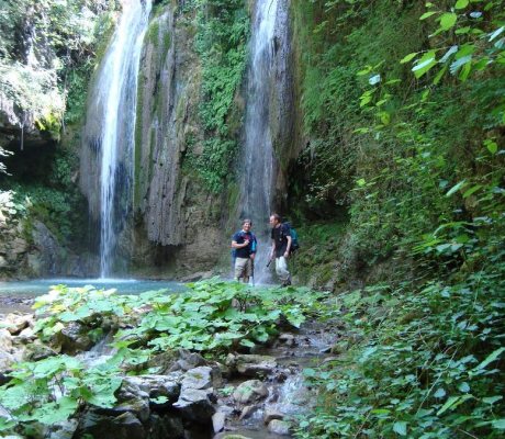 Cascata sul Torrente Monia