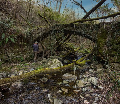Il ponticello di Chiavichetta a Calizzana