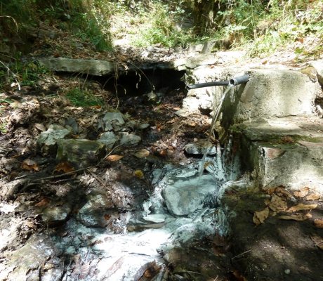 Fonte di acqua sulfurea