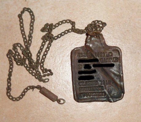 Piastrina di riconoscimento